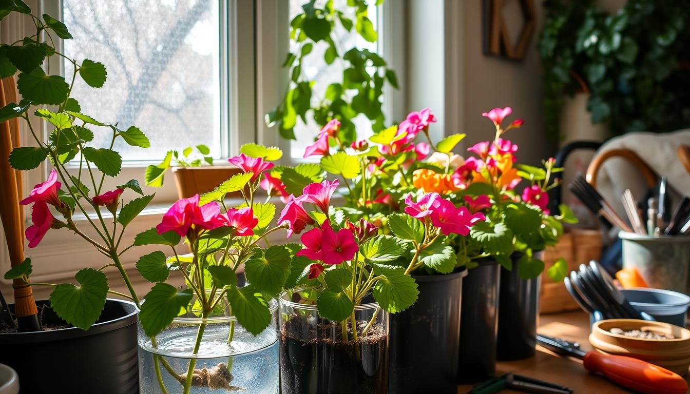 Rozmnażanie pelargonii