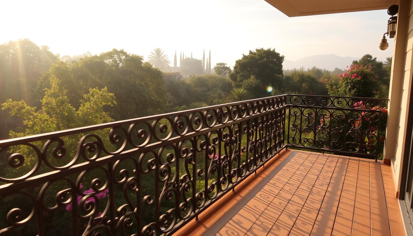 Jaka balustrada na balkon