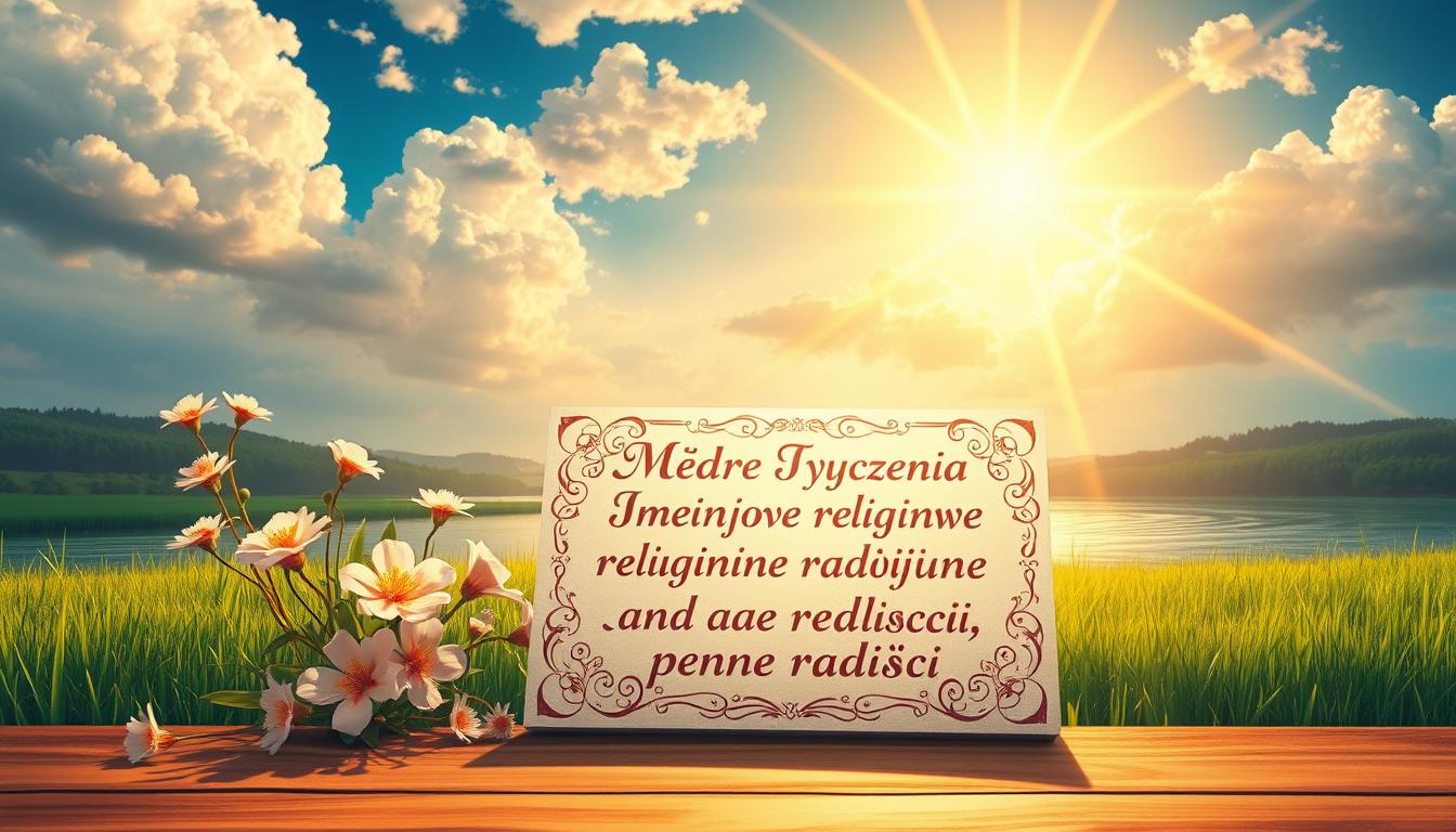 Mądre życzenia imieninowe religijne