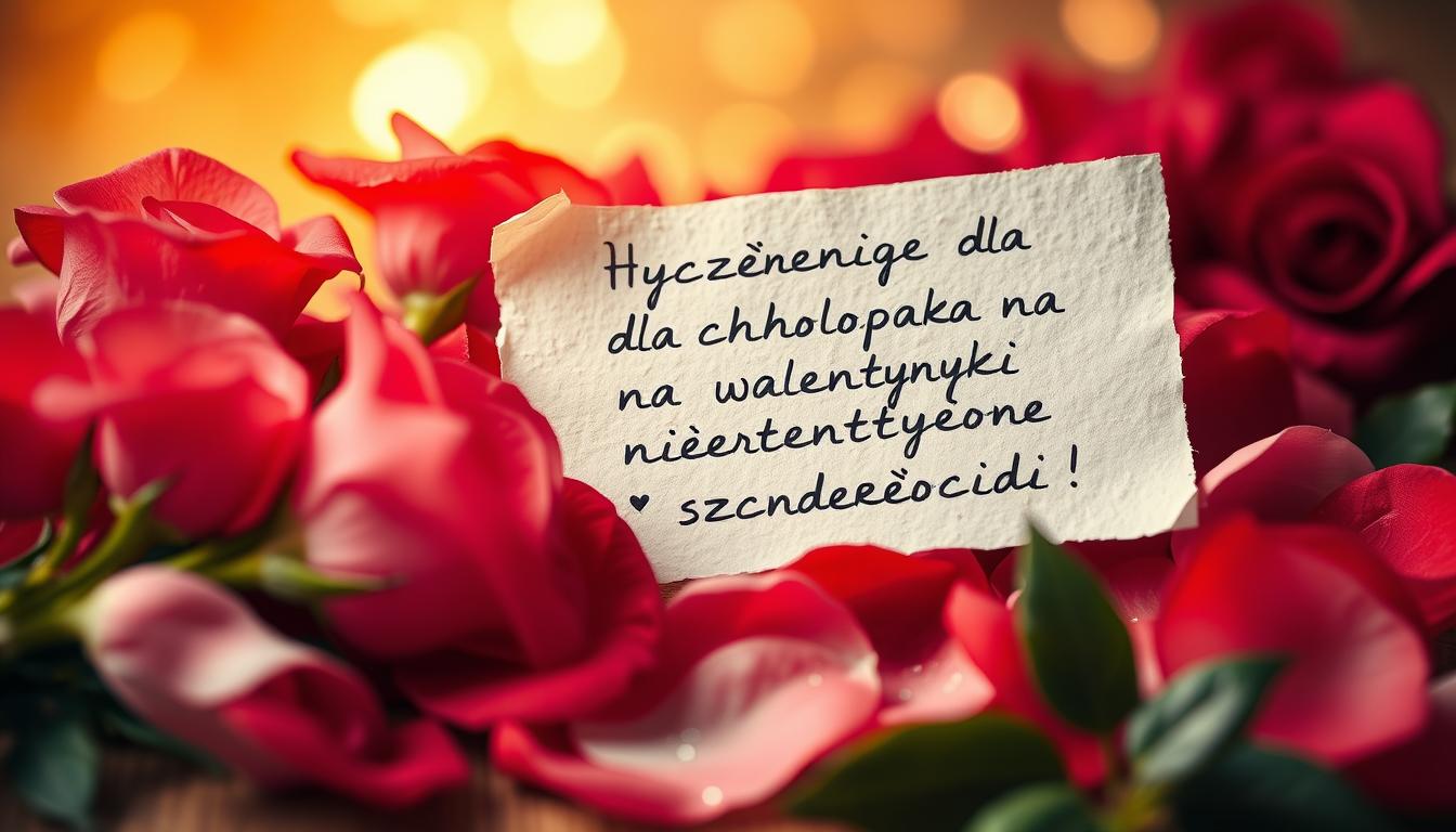 Życzenia dla chłopaka na walentynki