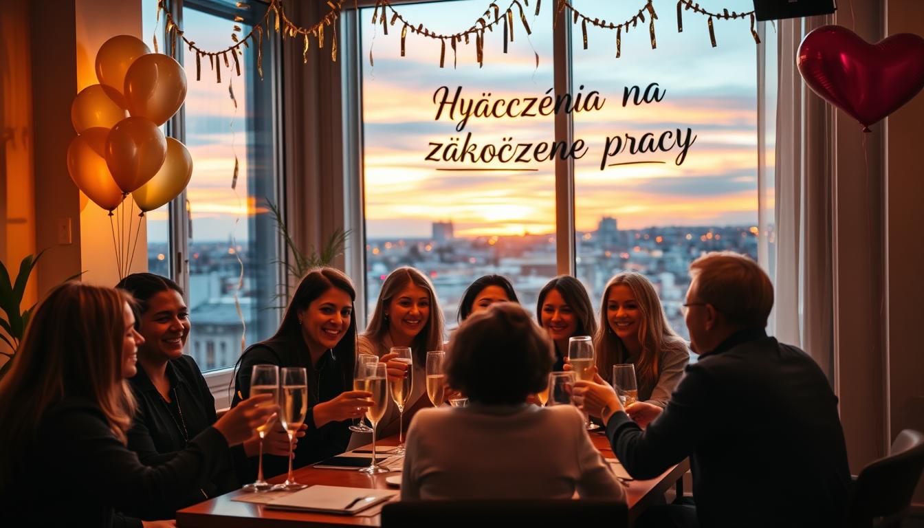 Życzenia na zakończenie pracy