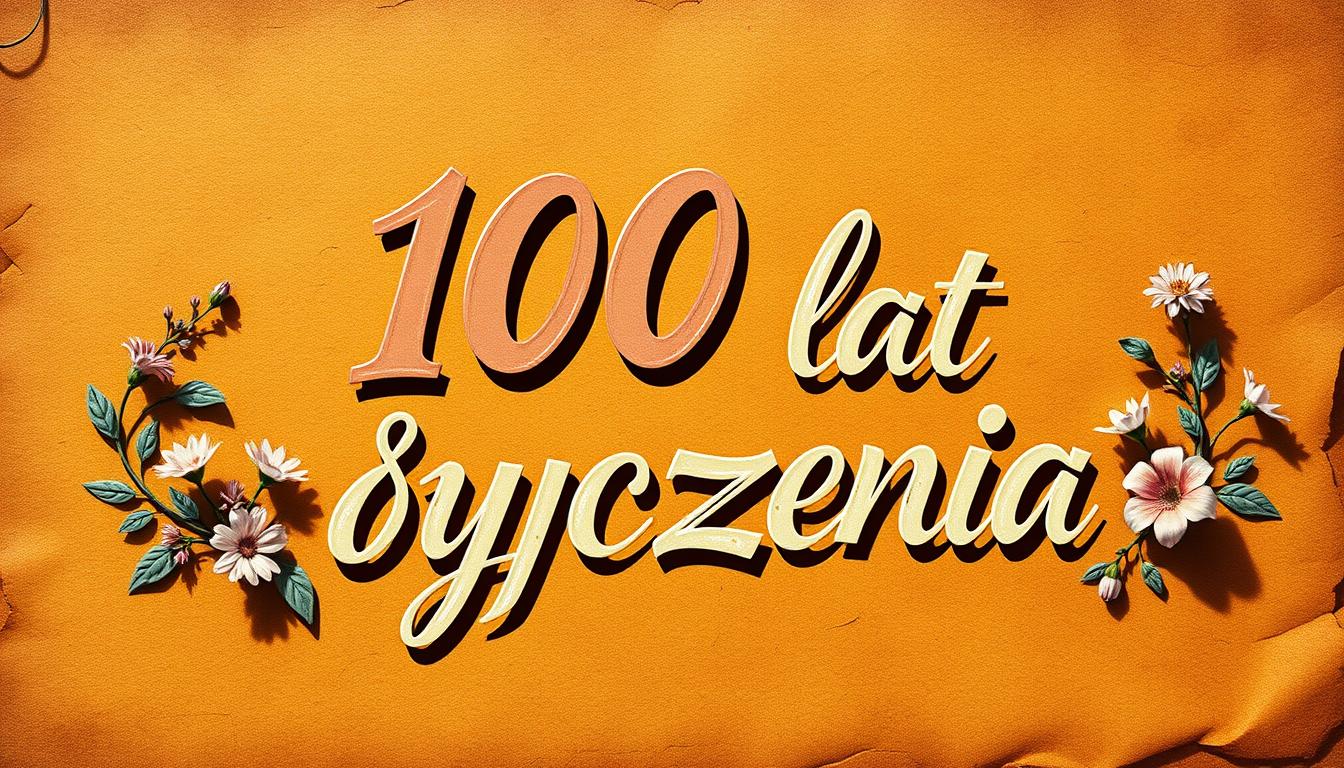 100 lat życzenia