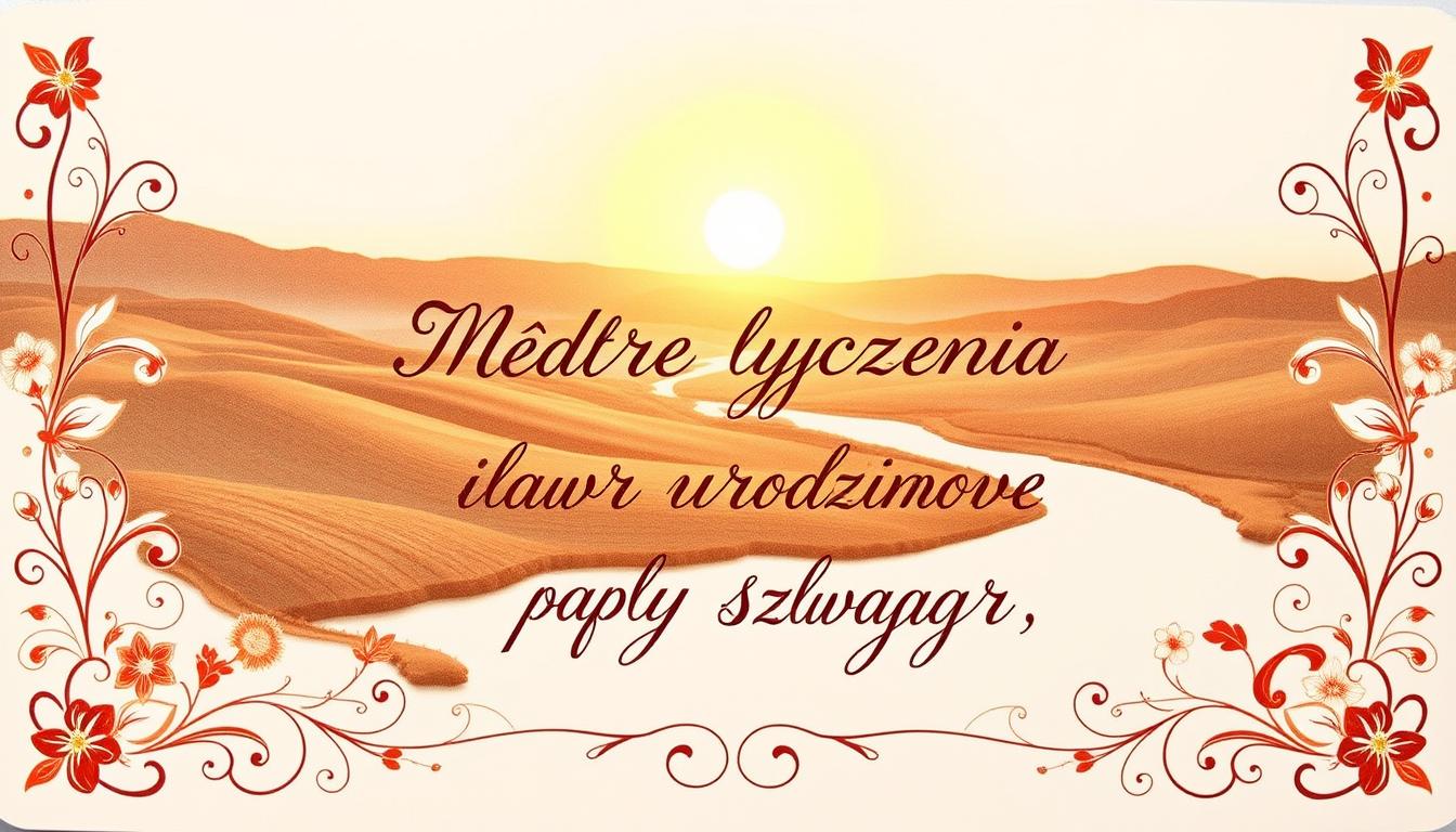 Mądre życzenia urodzinowe dla szwagra