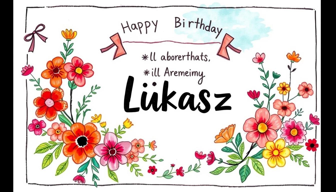 Życzenia imieninowe dla łukasza