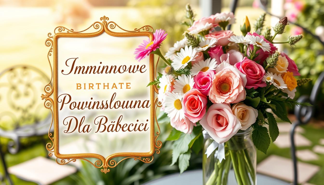 Życzenia na imieniny dla babci